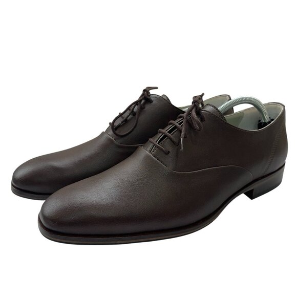 Bourgeois Boheme Dress Shoes Mens EU 45 US 11 Oxford Vegan Leather Brown NEW main image 4